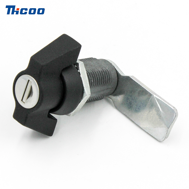 Type handgreep nokkenslot, zwart, met slot Core-A6091-1111